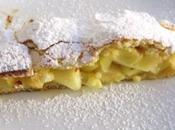 Strudel mele crema