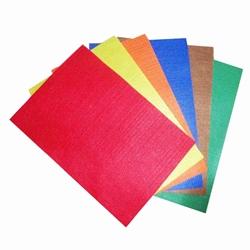 Preparazione del cartoncino colorato