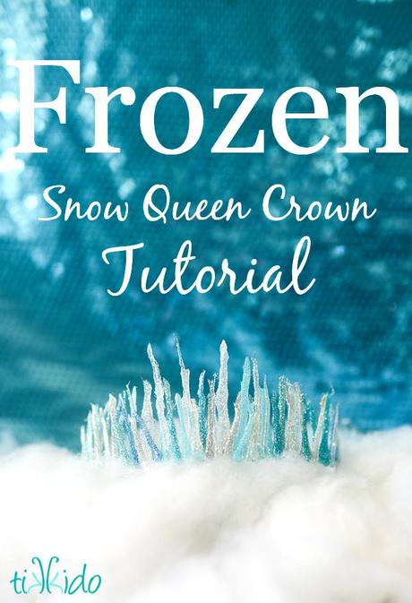 Come fare corona di Elsa Frozen Regina dei ghiacci