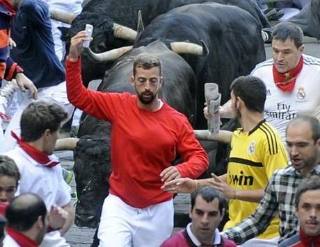 SPAIN-FESTIVAL-TOURISM-PAMPLONA