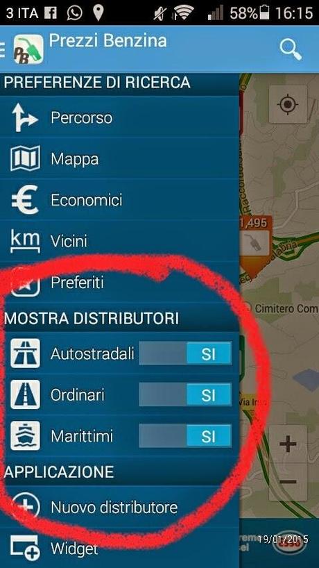 [App] Prezzi Benzina l'applicazione che ci dice quale distributore di carburante costa meno.