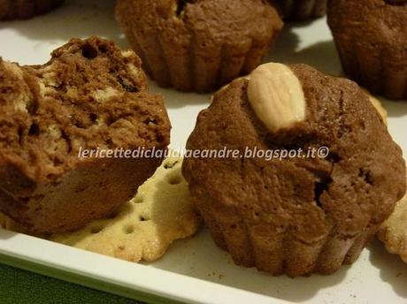 Muffin al cioccolato con biscotti digestive