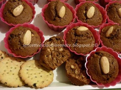 Muffin al cioccolato con biscotti digestive