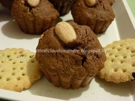 Muffin al cioccolato con biscotti digestive