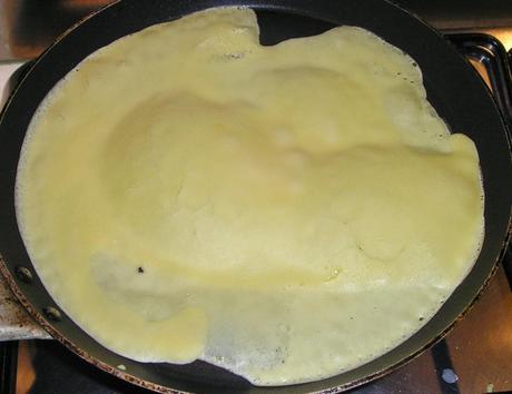 Crêpes di farina di ceci