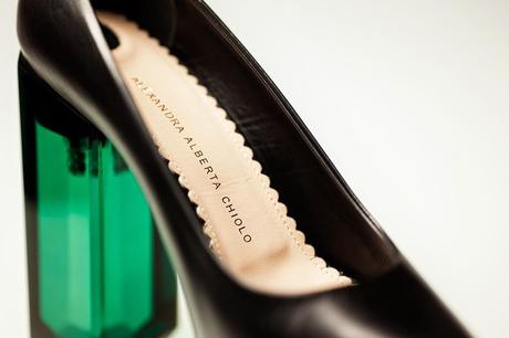 Alexandra Alberta Chiolo, Albertine Shoes: La scarpe dal tacco e plateau intercambiabili