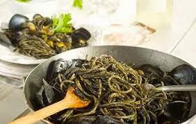 Spaghetti al nero di seppia