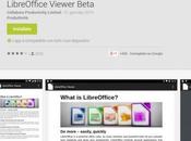 LibreOffice Viewer Beta disponibile Play Store