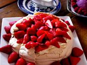 Strawberry Pavlova, Torta Pavlova alle fragole