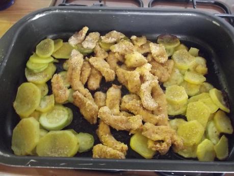 STRACCETTI DI POLLO AL FORNO