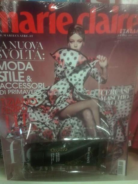 Edicolando in bellezza: Marie Claire con Biopoint Orovivo + Elle con smalti Deborah!