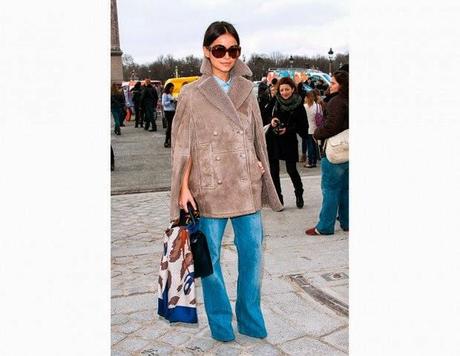 miroslava duma,look anni 70,street style,montone,mariafelicia magno fashion blogger,fashion blog italiani,fashion blogger italiane,montone,colorblock by felym