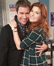 “Will & Grace” foto della reunion tra Debra Messing e Eric McCormack