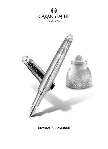 Caran d'Ache Crystal & Diamonds e calamaio 