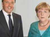 Angela Merkel vola Italia incontrare Matteo Renzi Firenze