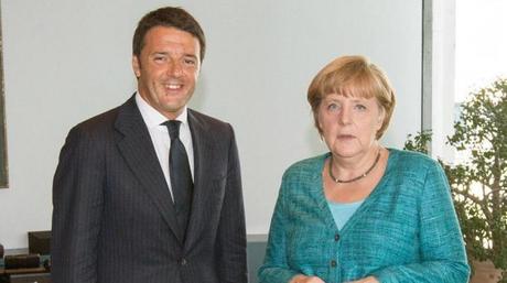 Angela Merkel vola in Italia per incontrare Matteo Renzi a Firenze