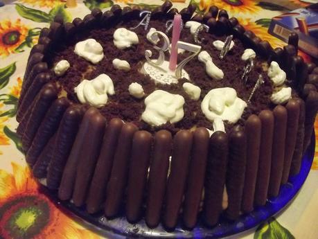 TORTA AL CIOCCOLATO E CAFFE'