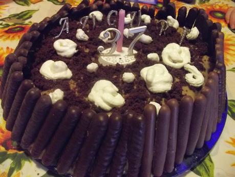 TORTA AL CIOCCOLATO E CAFFE'