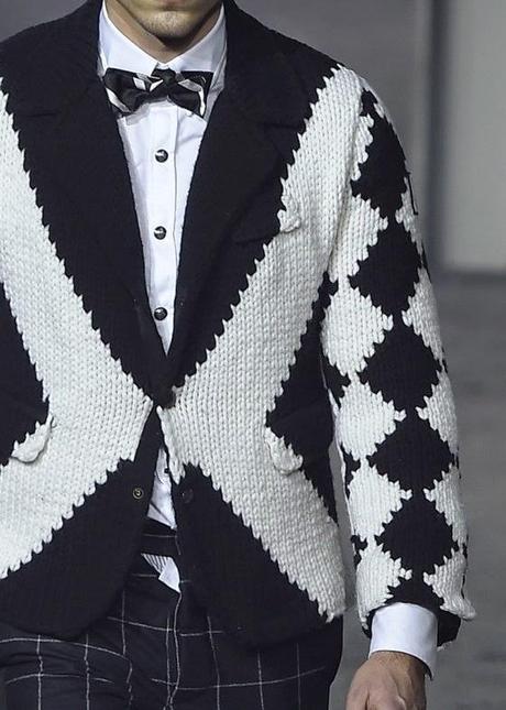 STAMPE, PATTERNS E SUPERFICI TESSILI DALLE SFILATE DI MILANO (MENSWEAR F/W 2015-16) / 2