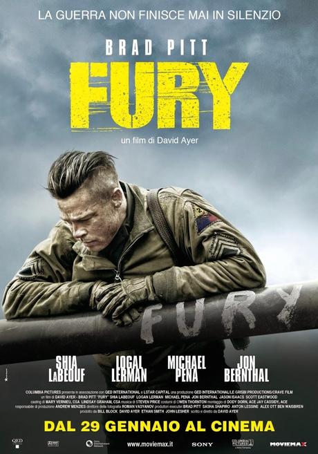 Fury, il nuovo Film con Brad Pitt