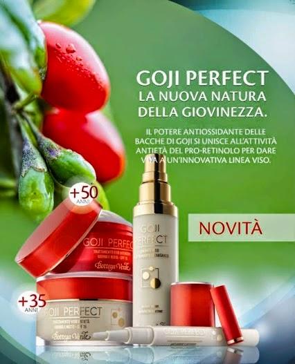 Novità Bottega Verde - Linea viso Goji Perfect