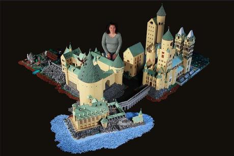 Il castello Hogwarts in LEGO
