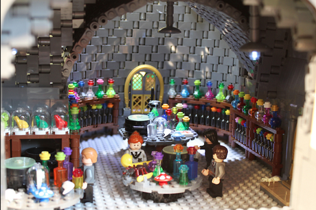 Il castello Hogwarts in LEGO finch_ilovegreen_10