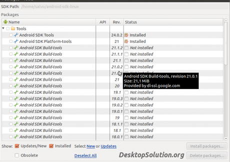 [VIDEO] Configurare Android SDK su Linux!