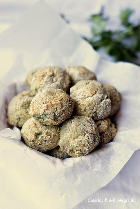 Polpette con lenticchie,ricetta light vegetariana cotta in forno