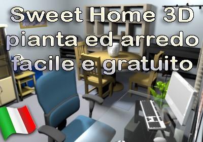 Sweet Home 3D crea pianta ed arredo in modo facile e gratuito
