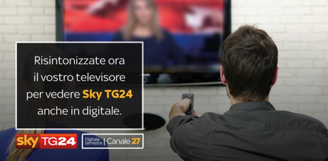 Sky Tg24 canale 27 digitale