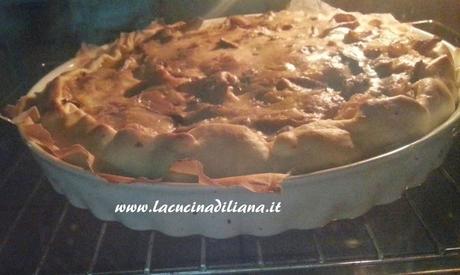 Quiche con Zucca Funghi e Patate