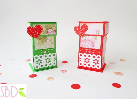 Tutorial: Dispenser per dolci di San Valentino - Valentine's Sweets Dispenser