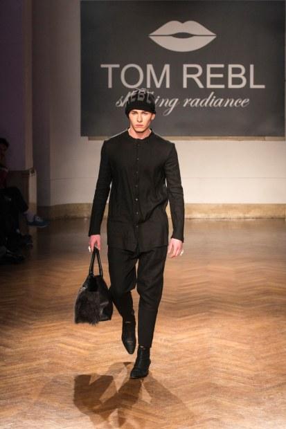 TOM REBL MILANO FASHION WEEK COLLEZIONE AI 2015 2016 MODA SHOW FOTO