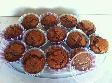 Muffins cioccolato e nocciole
