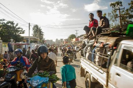 Giorno di festa a Taunggyi