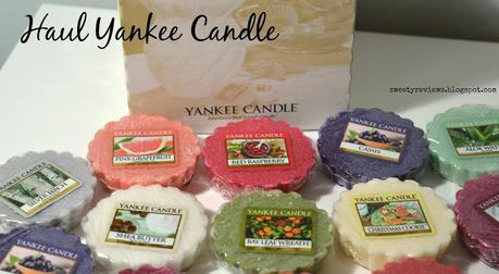 Ennesimo haul Yankee Candle, anche se è stato un regalino ^-^