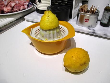Spezzatino di Vitello al limone e zafferano