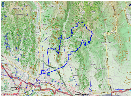 Interesting trails on mountain bike, no buts about it (25/1, 2015)