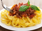 Tagliatelle ragù carne