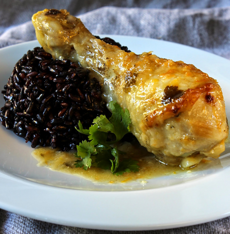 pollo al coriandolo