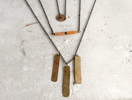 Layered necklaces - part 1 {Spirit of Earth collection}