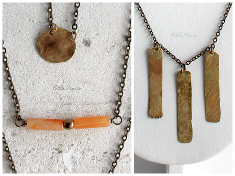 Layered necklaces - part 1 {Spirit of Earth collection}