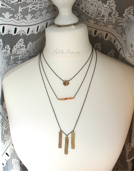 Layered necklaces - part 1 {Spirit of Earth collection}