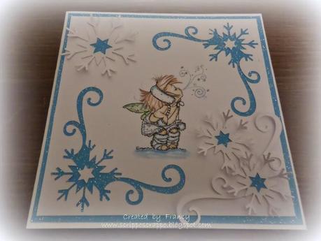 STAMPS & FUN = CREATIVITY CHALLENGE 234 DT - SNOWFLAKES OR STAR