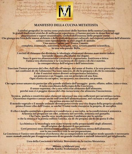 Manifesto della Cucina Metateista