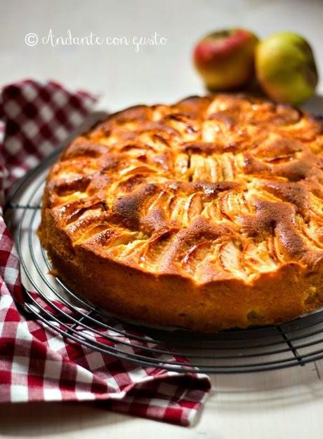 Torta di mele rosa dei Monti Sibillini al Brandy: ma chi ha paura di invecchiare!