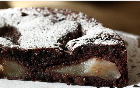 Torta alle mele e cioccolato