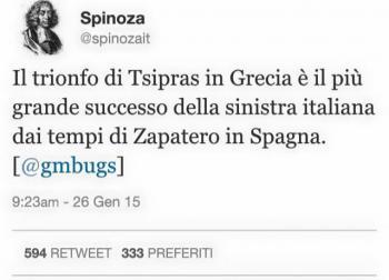 Niente cappello italiano per Tsipras: si allea col nemico e cestina i concetti di destra e sinistra