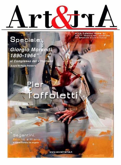 E' dedicata a Pier Toffoletti la copertina di Art&Arte